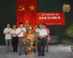 Dương Liễu thành lập chi bộ Hợp tác xã